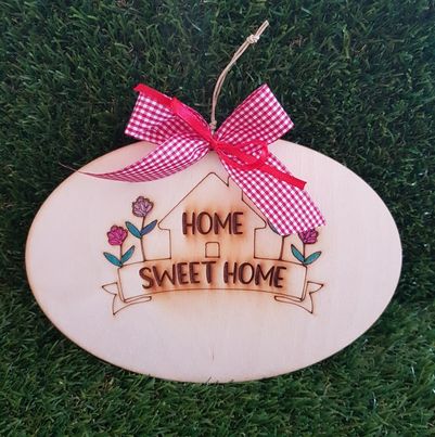 Home Sweet Home - ξύλινο κρεμαστό